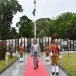 Visit of Director Sainik Schools and Military schools